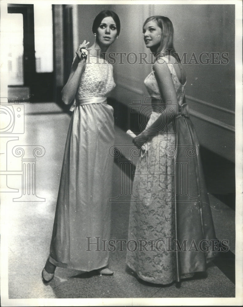1966 Spring Prom Fashions Marshall Fields D - Historic Images