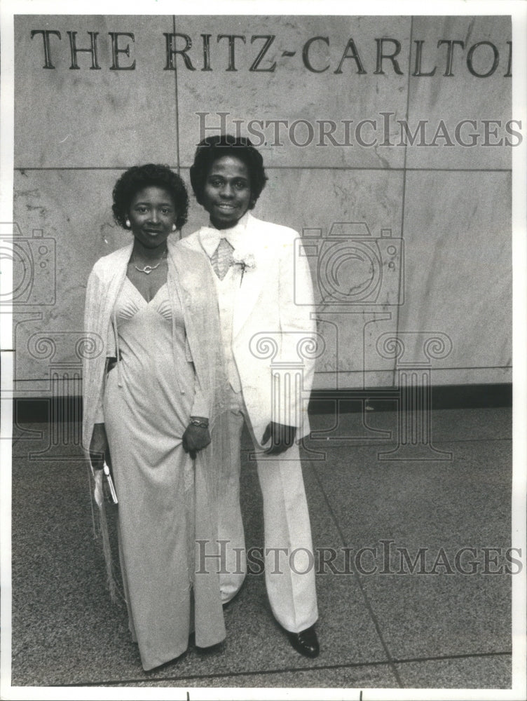 1978 Ora Dorsey and Michael Edwards Attend - Historic Images