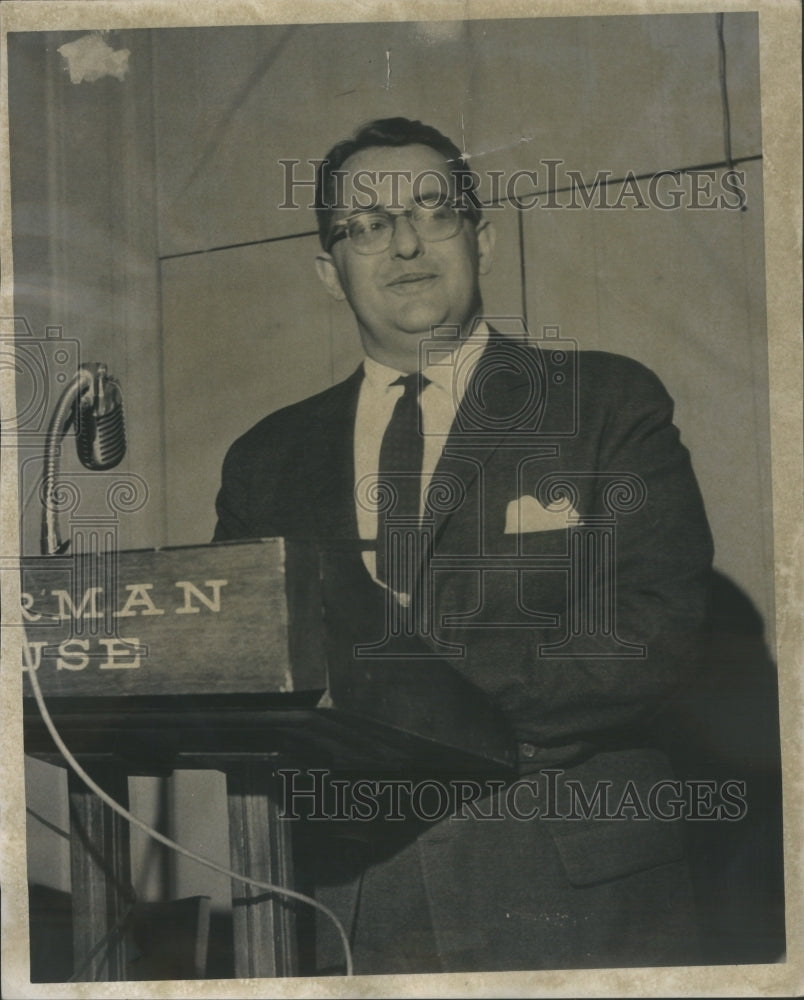 1962 Press Photo Peter Peterson President Bell Howell- RSA08425 - Historic Images