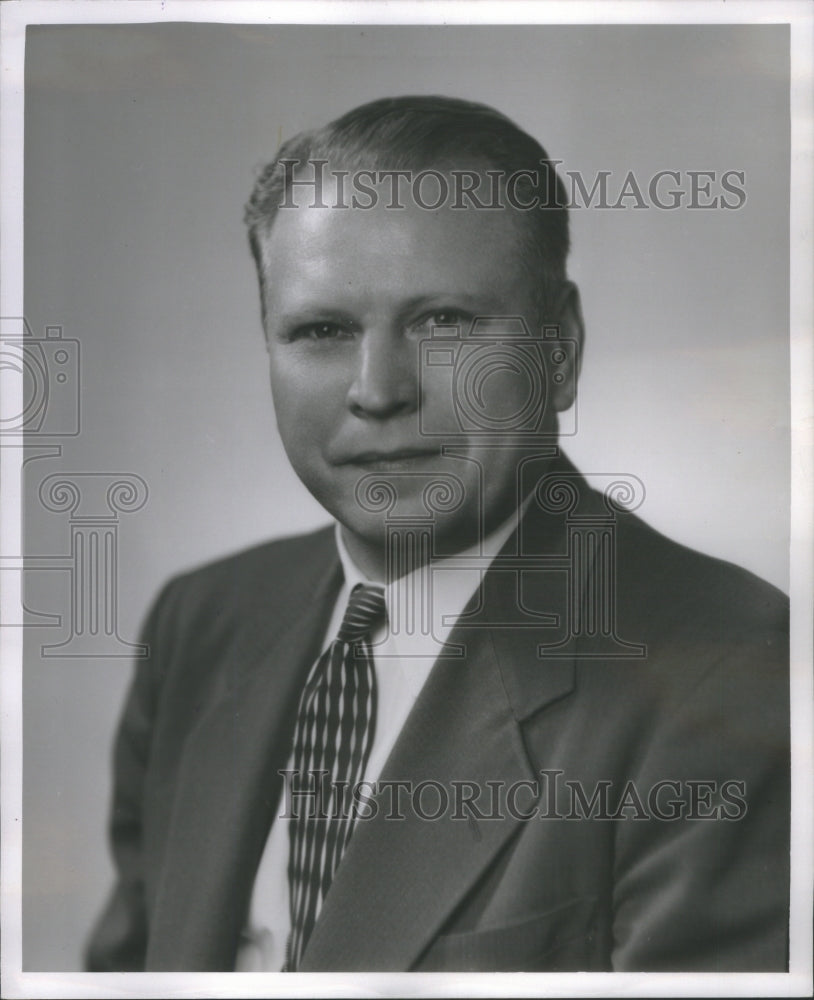 1953 Principal Howard L. Johnson of Emily G - Historic Images