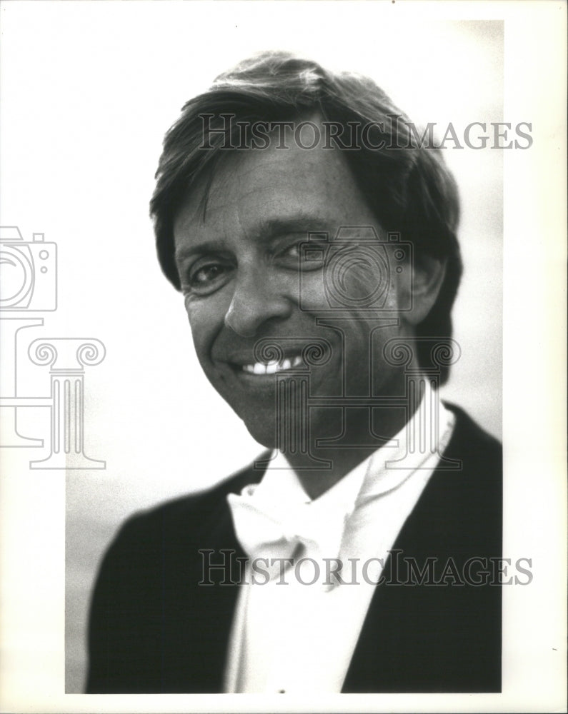 1991 Press Photo Pianist Francisco Aybar promo photo- RSA08975 - Historic Images