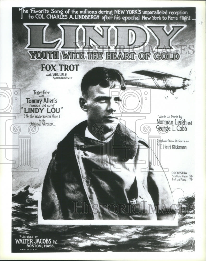 1987 Charles Lindbergh Aviator Author Pilot - Historic Images