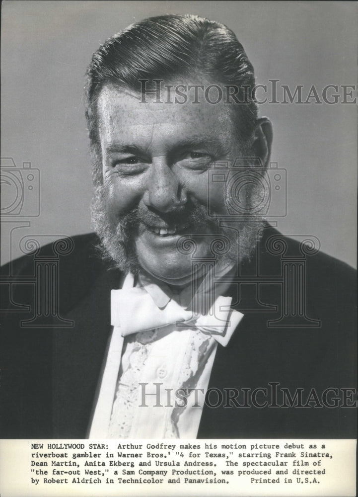 1965 Arthur Godfrey Actor 4 For Texas Debut - Historic Images