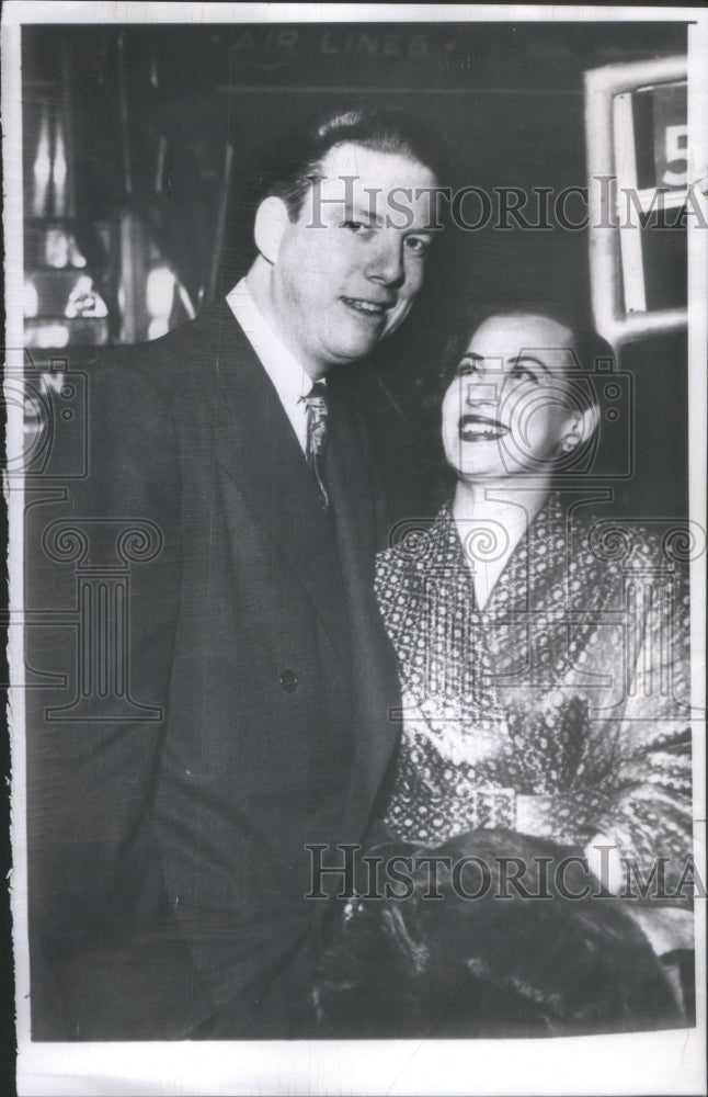 1953 Playboy Heir Sheppard W King III - Historic Images