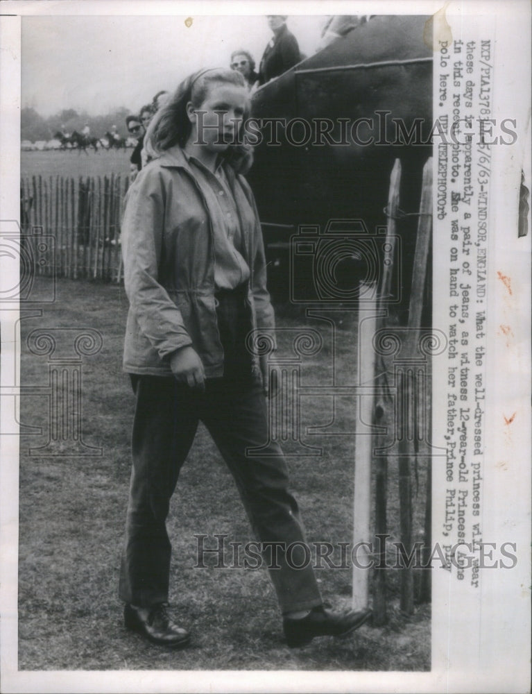 1963 What the well-dressed 12-year-old Prin - Historic Images