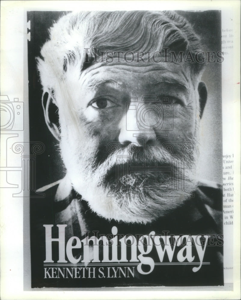 1987 Kenneth S. Lynn, Hemingway&#39;s Biographe - Historic Images