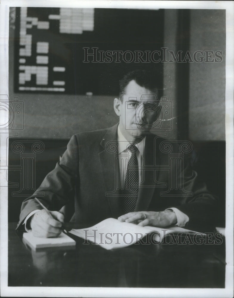 1955 Press Photo Uranium Consulting Firm royal S Foote- RSA09591 - Historic Images