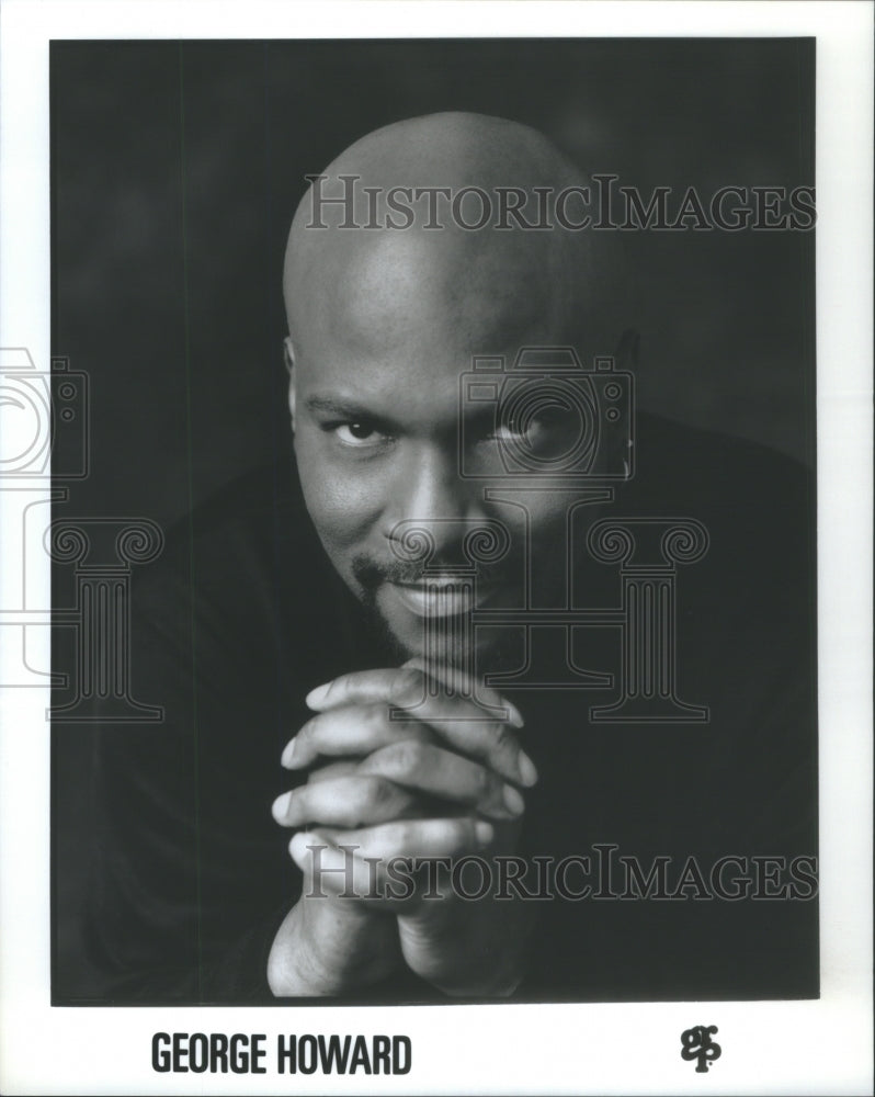 1996 Press Photo George Howard Jazz Saxophonist - Historic Images