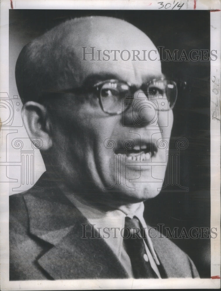 1958 Press Photo Wladyslaw Gomulka Polish Roman Church- RSA09701- Historic Images