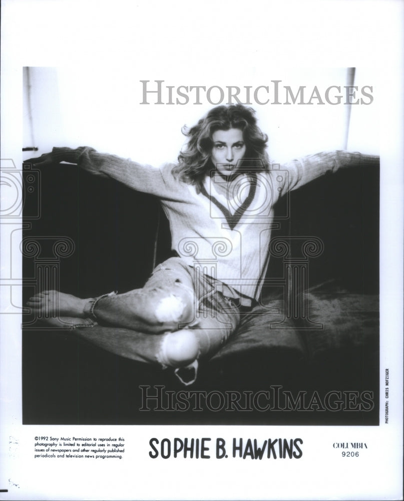 1992 Musician Sophia B Hawkins - Historic Images