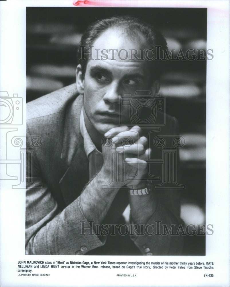 1986 John Malkovich Stars Elini - Historic Images