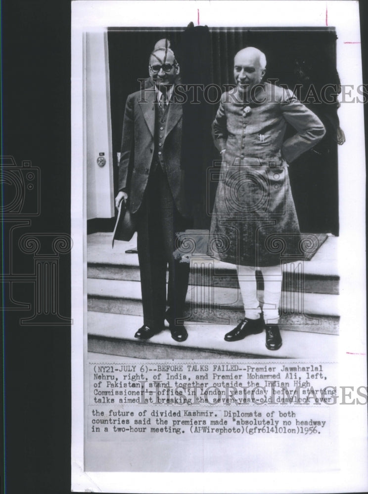 1956 Premier Jawarhalal Nehru Premier Moham - Historic Images