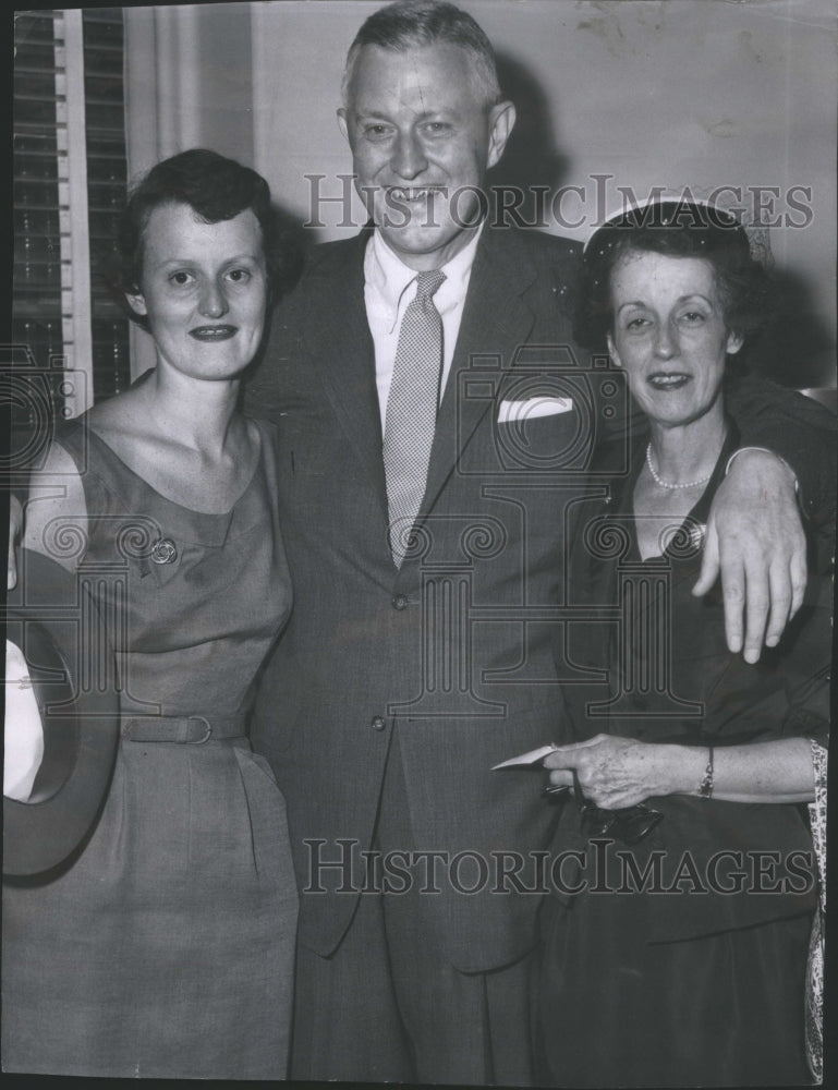 1955 Press Photo Mayor Will F Nicholson- RSA10187 - Historic Images