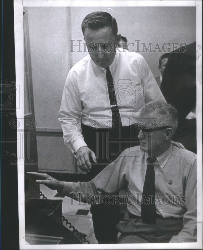 1984 Press Photo Former Mayor Will Nicholson Election - Historic Images