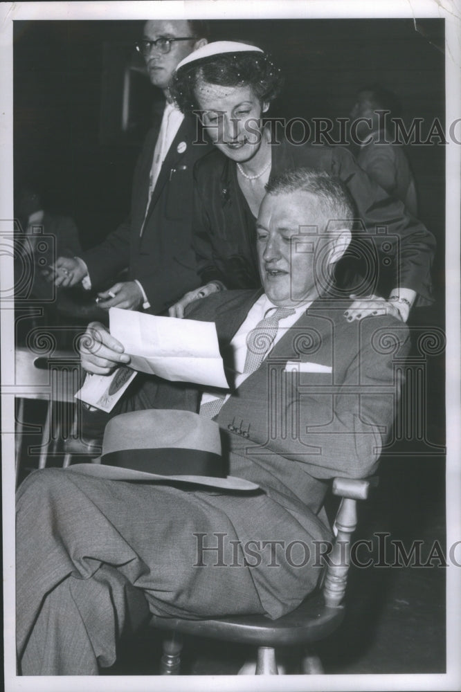 1955 Will F Nicholson Mayor - Historic Images