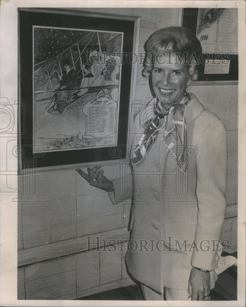 1969 Press Photo Club Dance Program Date-Henry Schaak M- RSA10267 - Historic Images