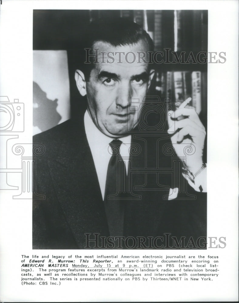 1991 Edward R. Murrow American Broadcast Jo - Historic Images