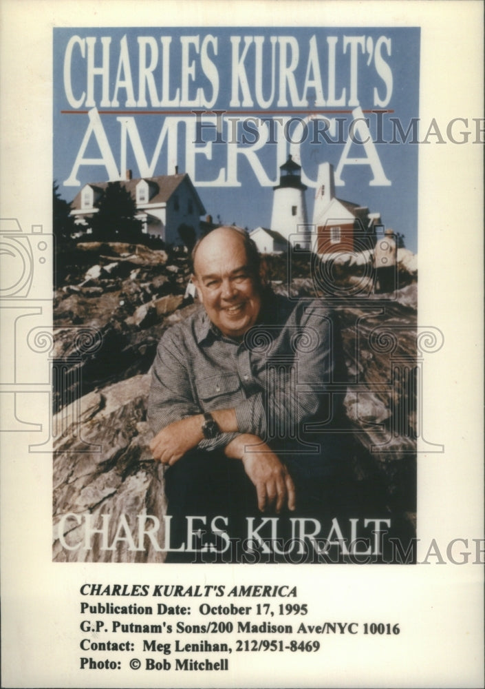 1995 Press Photo Charles Kuralt (Author)- RSA10501 - Historic Images