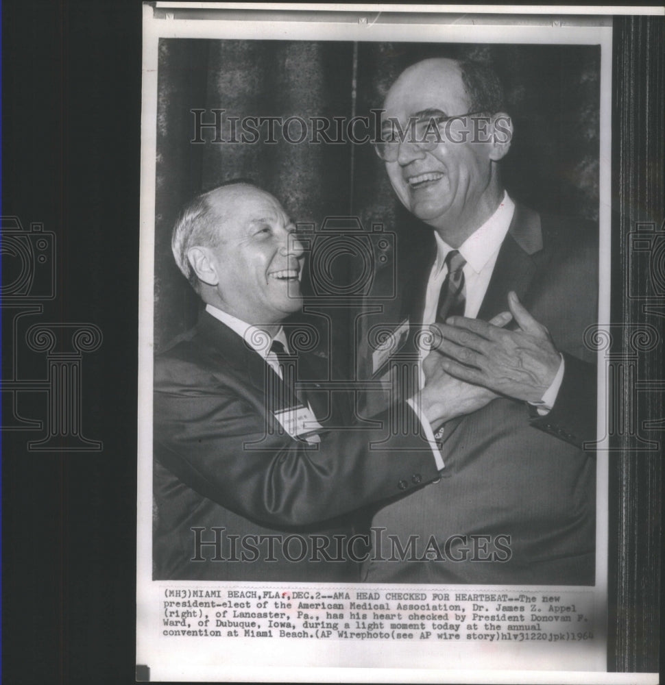 1965 Dr James Appel American Medical Heart - Historic Images