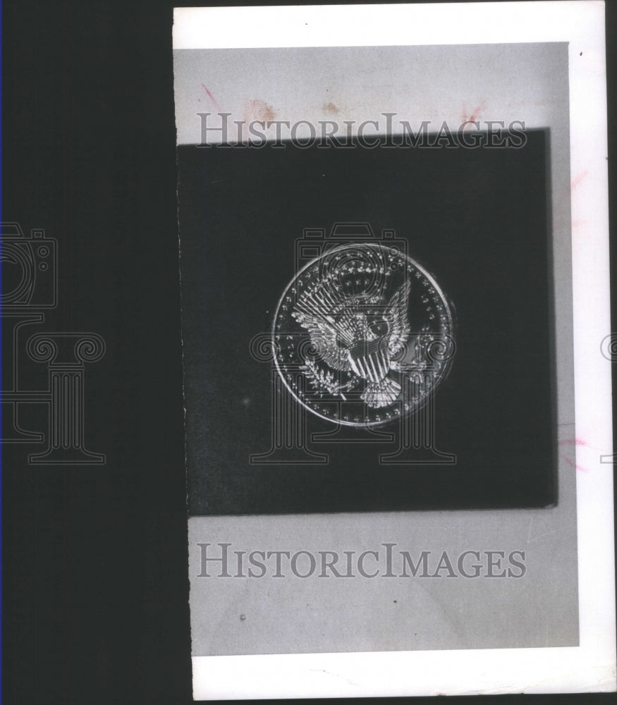 Press Photo Eisenhower medal award government departmen- RSA10547 - Historic Images