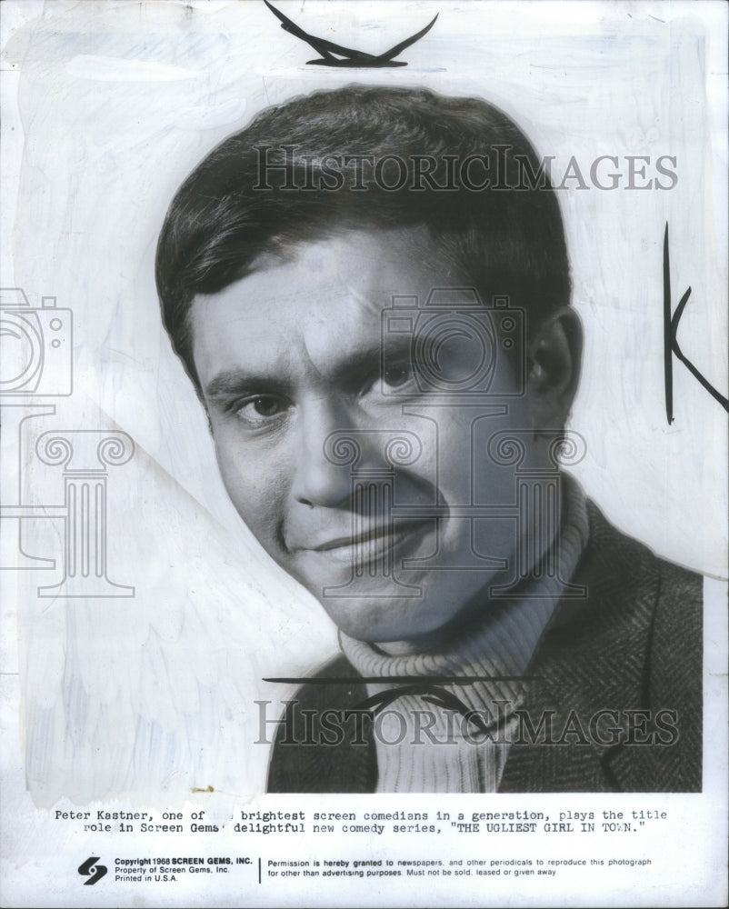 1968 PETER KASTNER CNADIAN SINGER AND ACTOR - Historic Images