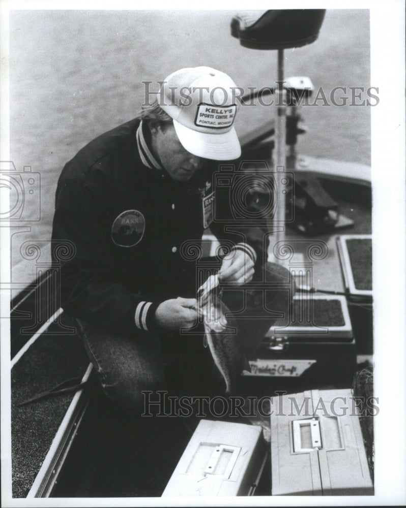 1983, Kerry Kammer Bass Fishing Specialist- RSA10937 - Historic Images