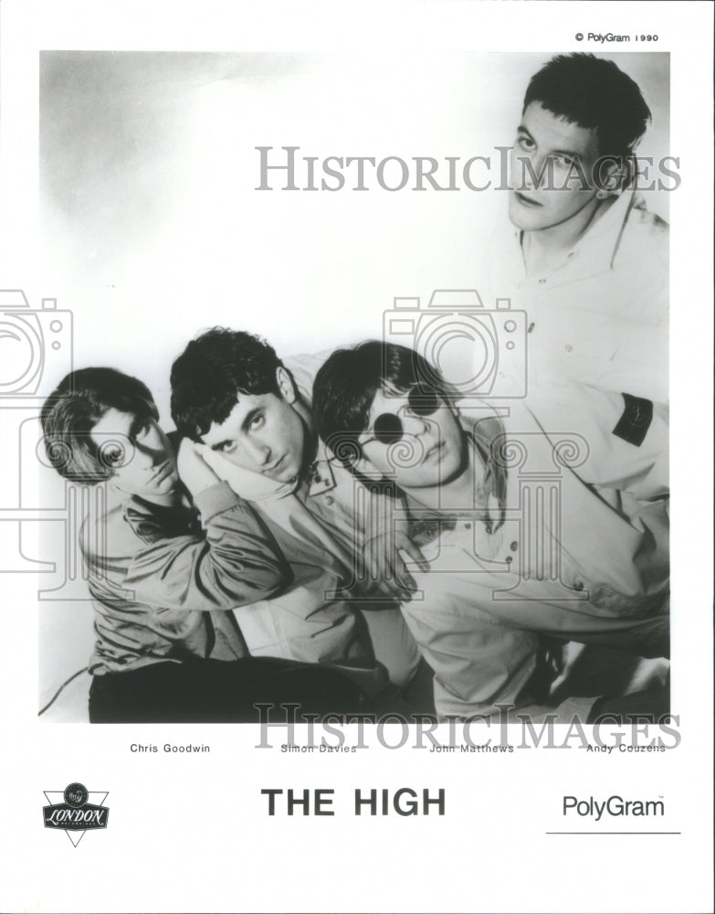 1990 Press Photo High music group Chris Goodwin Simon- RSA11277 - Historic Images