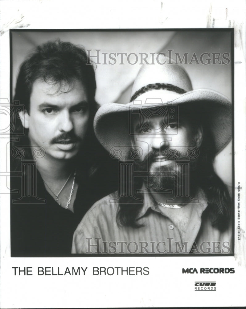 1989 Bellamy Brothers American pop Country - Historic Images