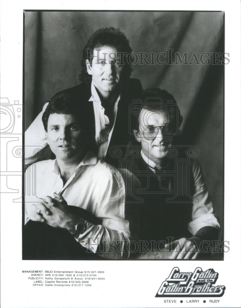 1996 Larry Gatlin Brothers American Band Co - Historic Images