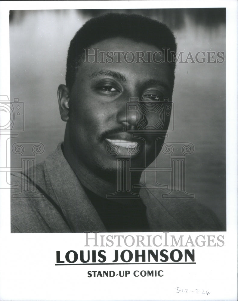 1995 Louis Johnson/Stand-Up Comic/Comedian - Historic Images