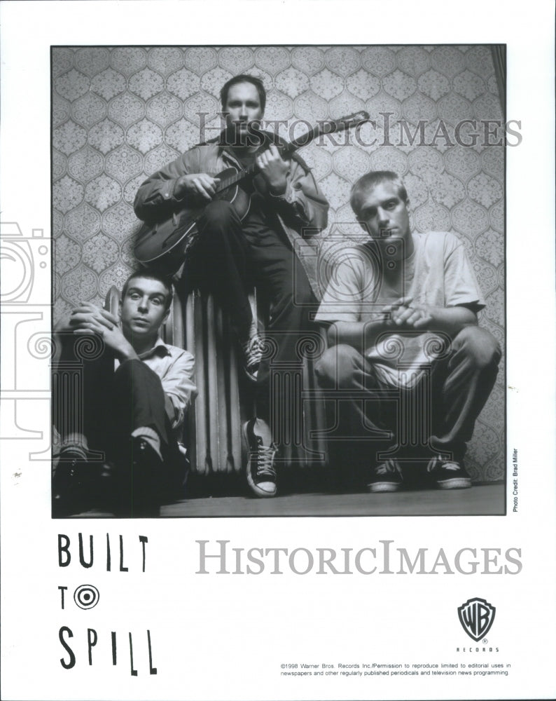 1999 Press Photo Built Spill American indie rock band B - Historic Images