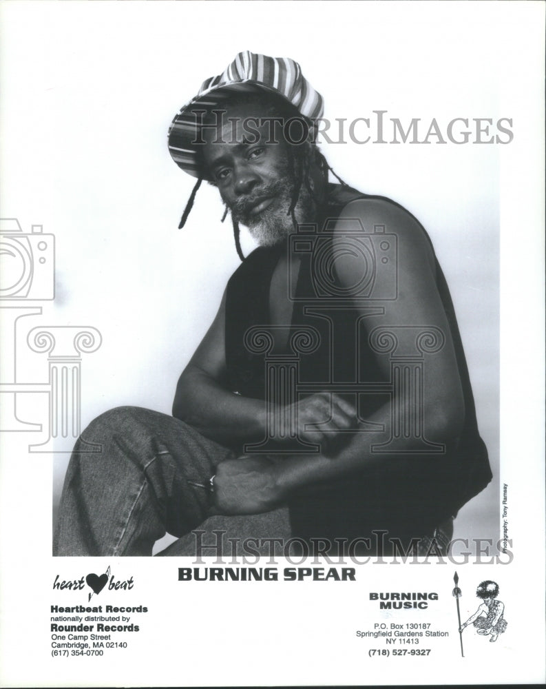 1994, Jamaican Roots Reggae Singer and Music- RSA12345 - Historic Images