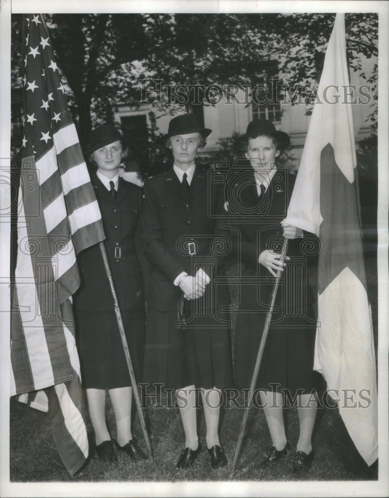 1941 Mrs Woodman Breckenridge Washington Wi - Historic Images