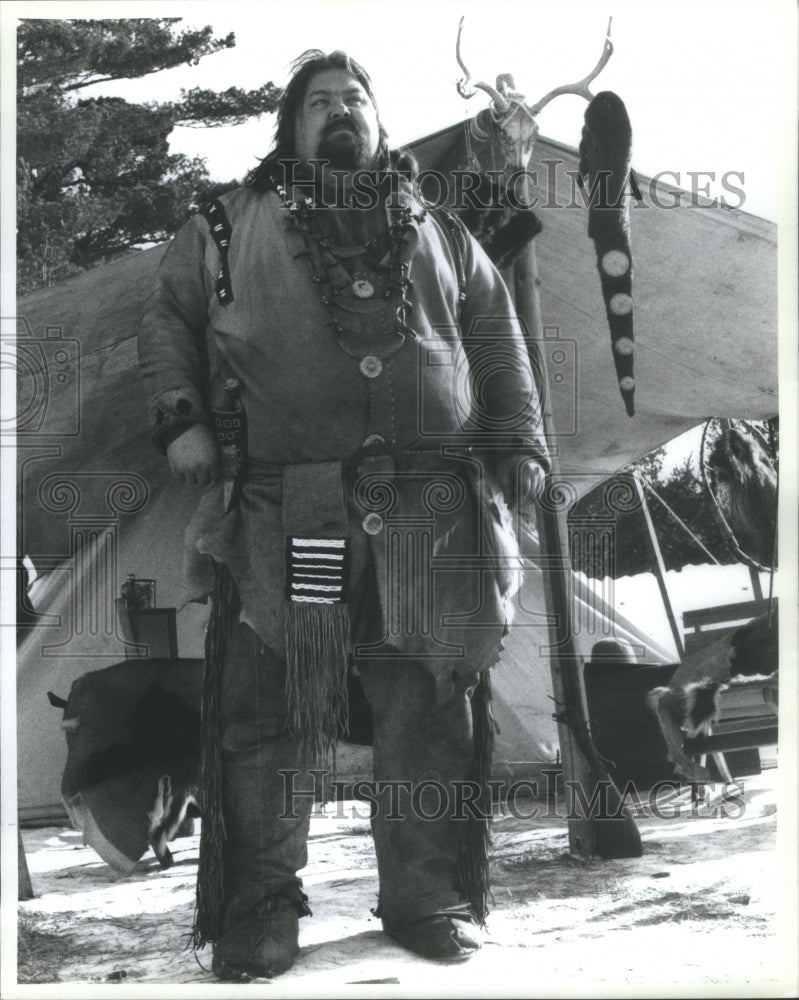 1995 Press Photo Klondike Days in Eagle River, Wisconsi - Historic Images