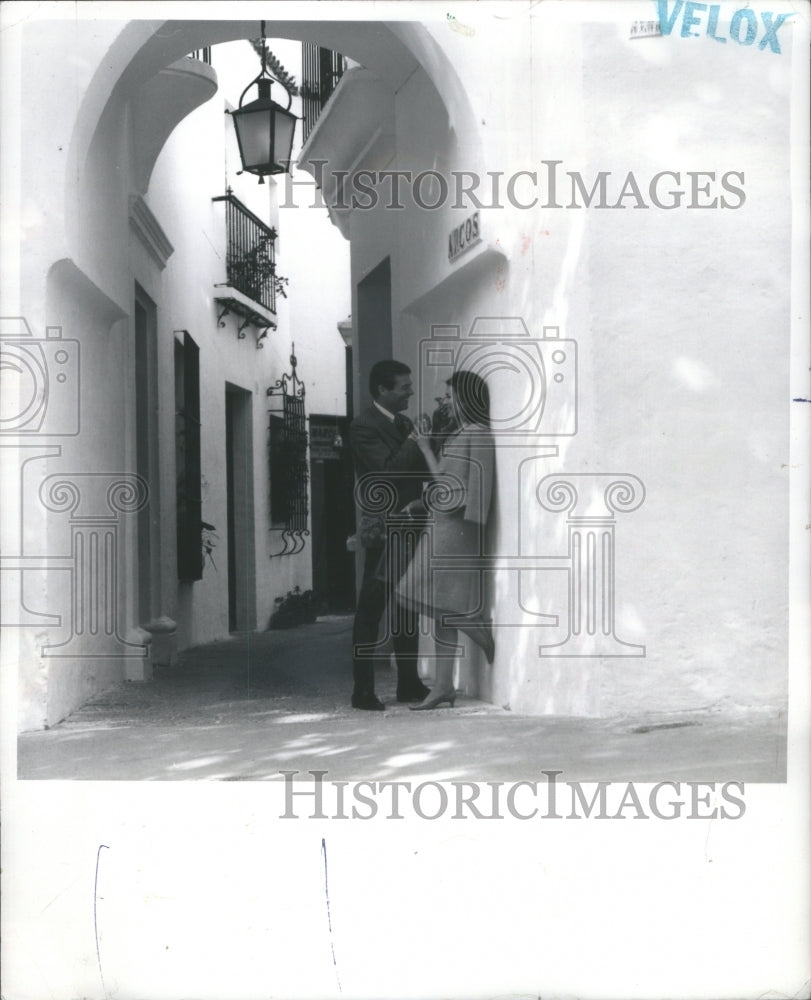 1975, Barcelona, Spain Pueblo Espanol- RSA12617 - Historic Images