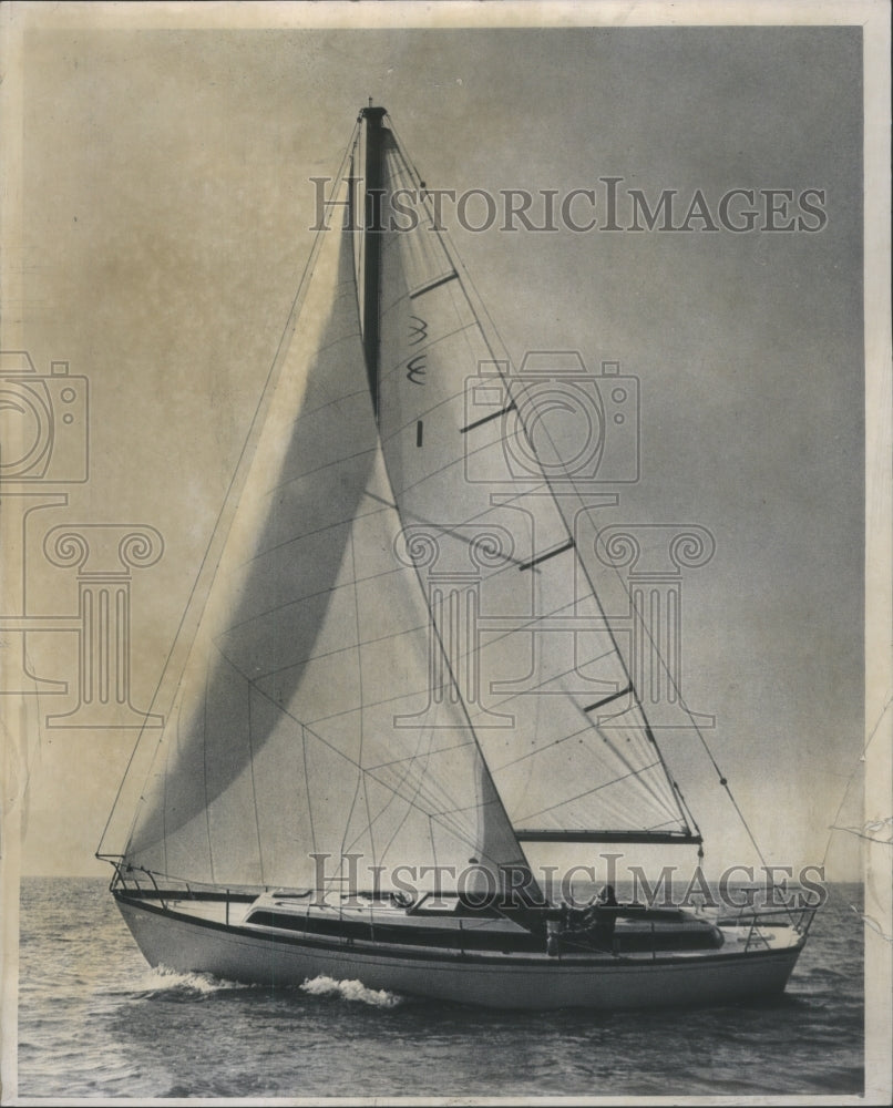 1963 Press Photo Seiger 35 foot commercial sloop- RSA12663 - Historic Images