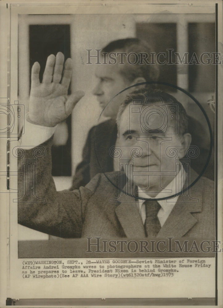1973 Soviet Minister Of Foreign Affairs And - Historic Images