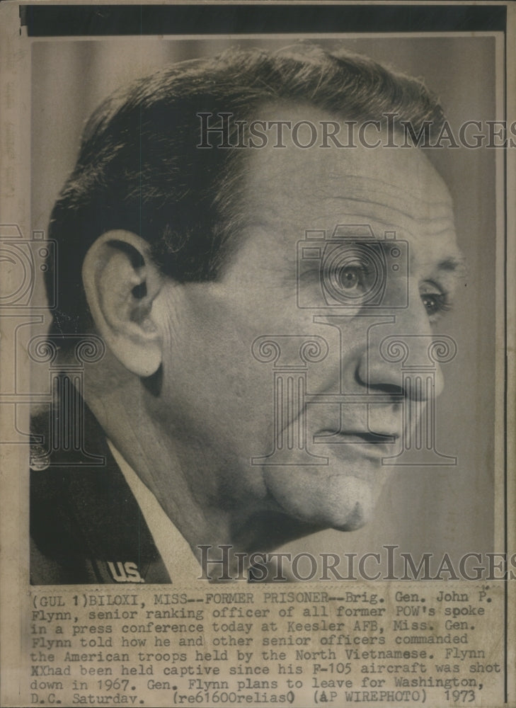 1973 Brig Gen John P Flynn-Historic Images