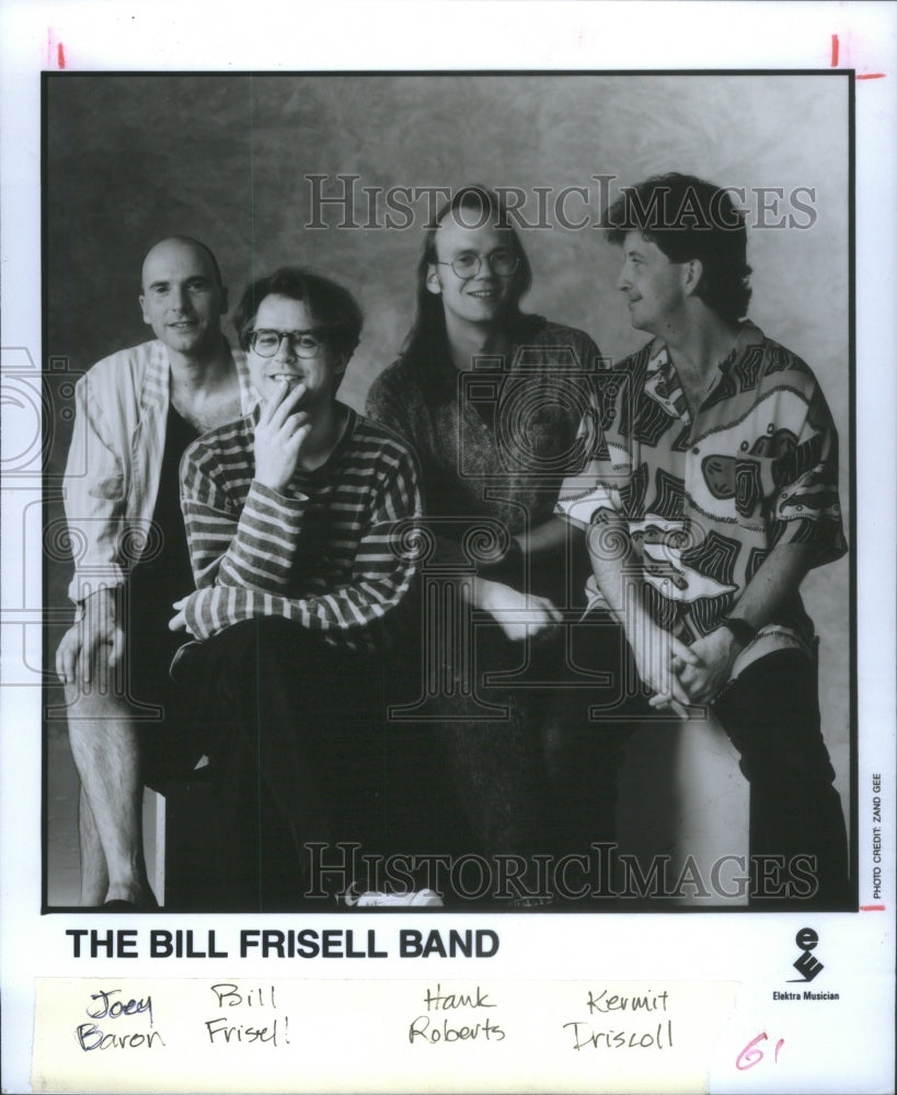 1990 American Rock Band The Bill Frisell Ba-Historic Images