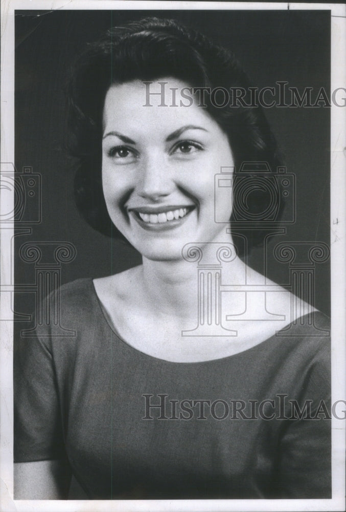 1960 Press Photo Suzanne Johnson American Singer - Historic Images