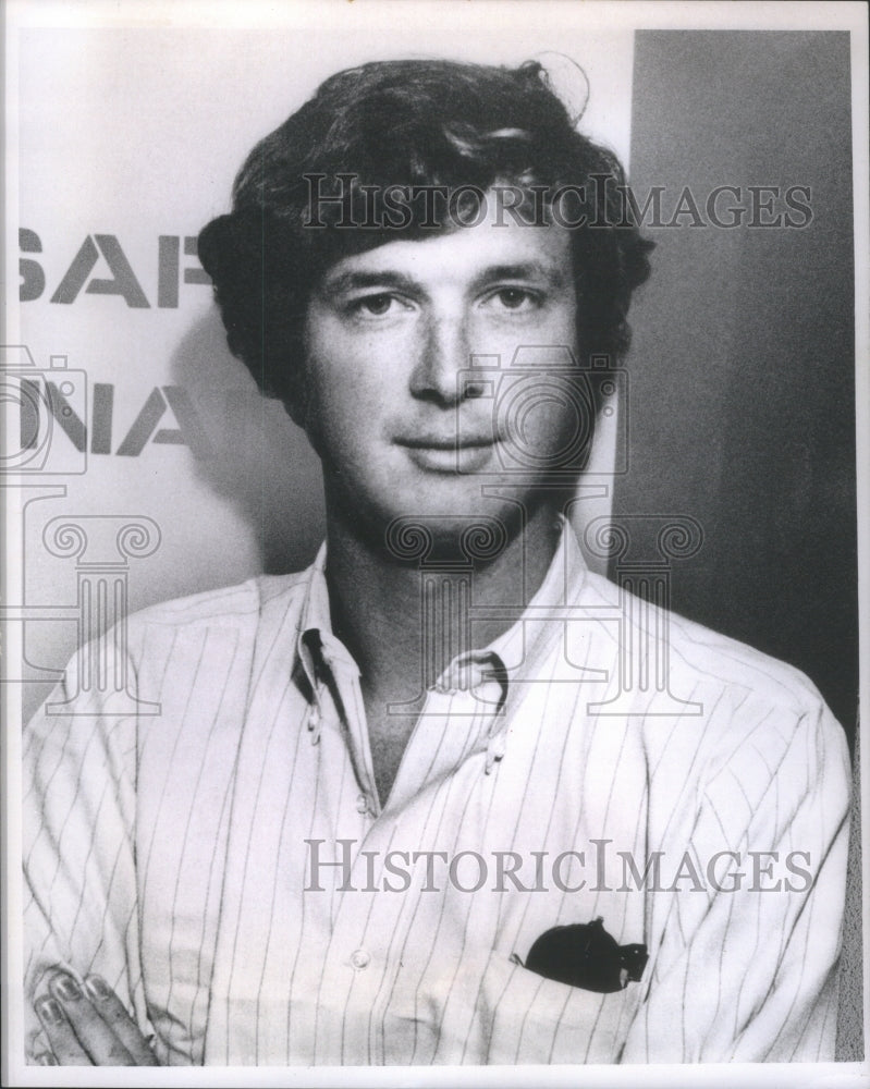 1971 Press Photo Michael Crichton American Author Novel- RSA12915 - Historic Images