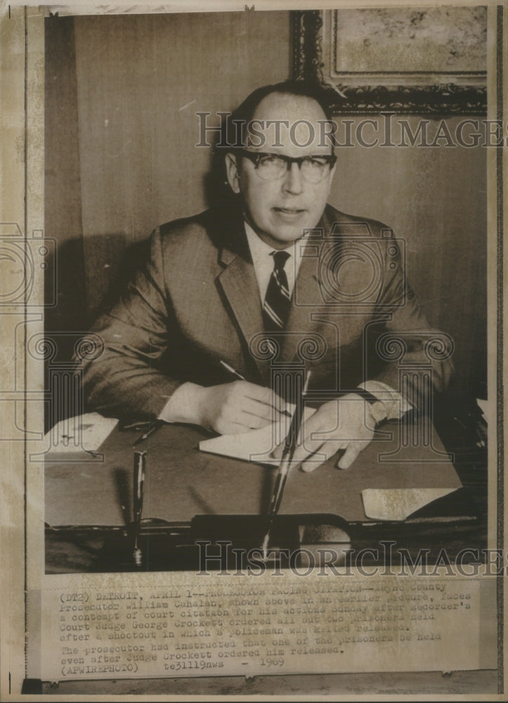 1969 Judge George Crockett - Historic Images