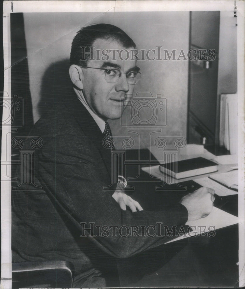 1951 Reverend Robert Hamill Methodist Pasto - Historic Images