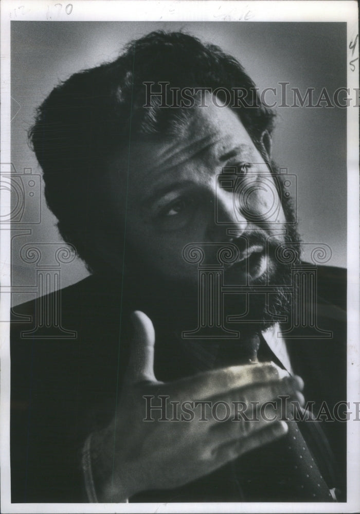 1971 Press Photo Philip J. Hirschkop American Attorney- RSA13115 - Historic Images