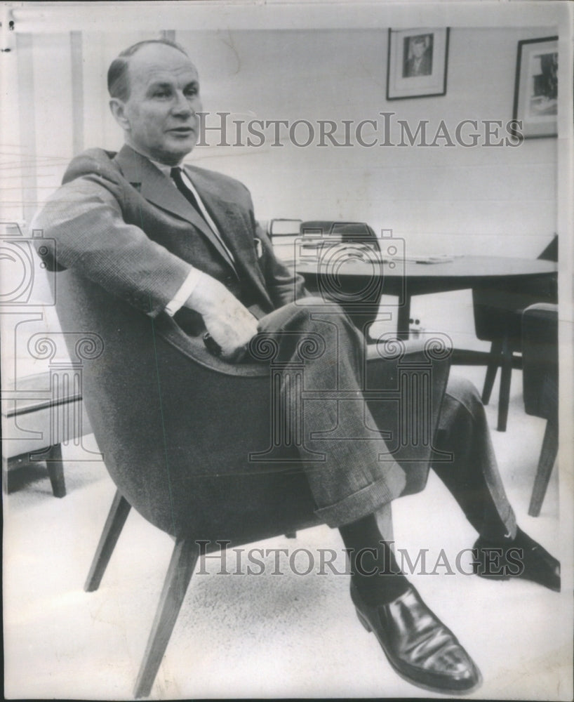 1965 Press Photo Gen James M. Gavin - Historic Images
