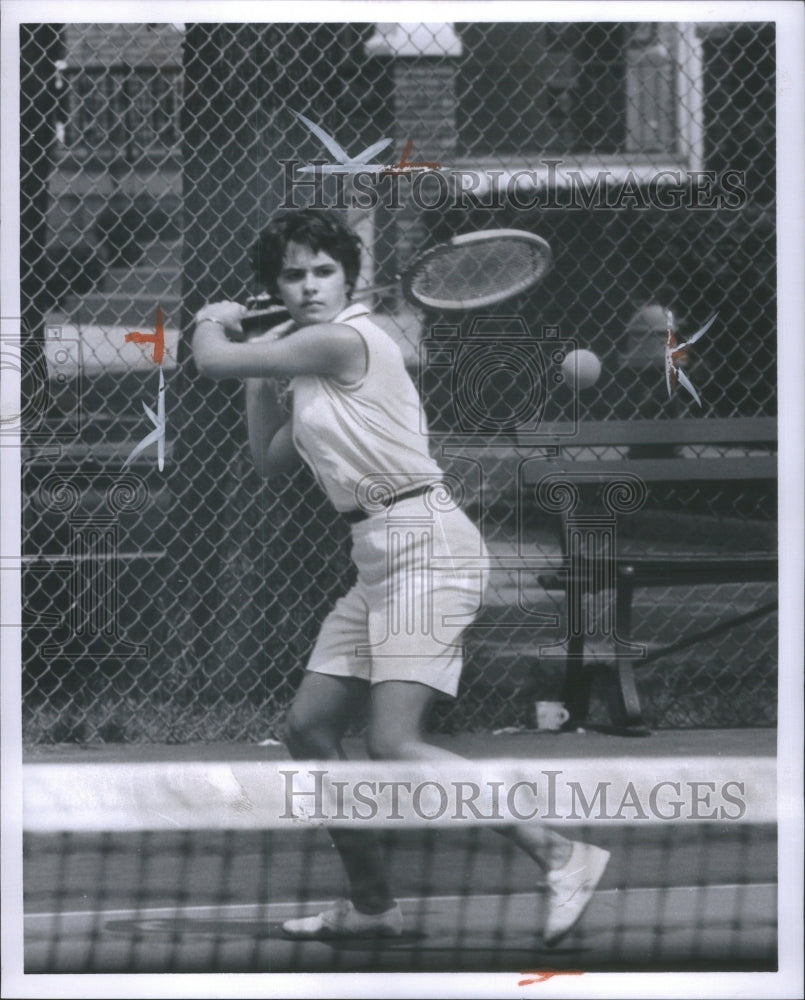 1963 Tennis player Sara Morrison - Historic Images