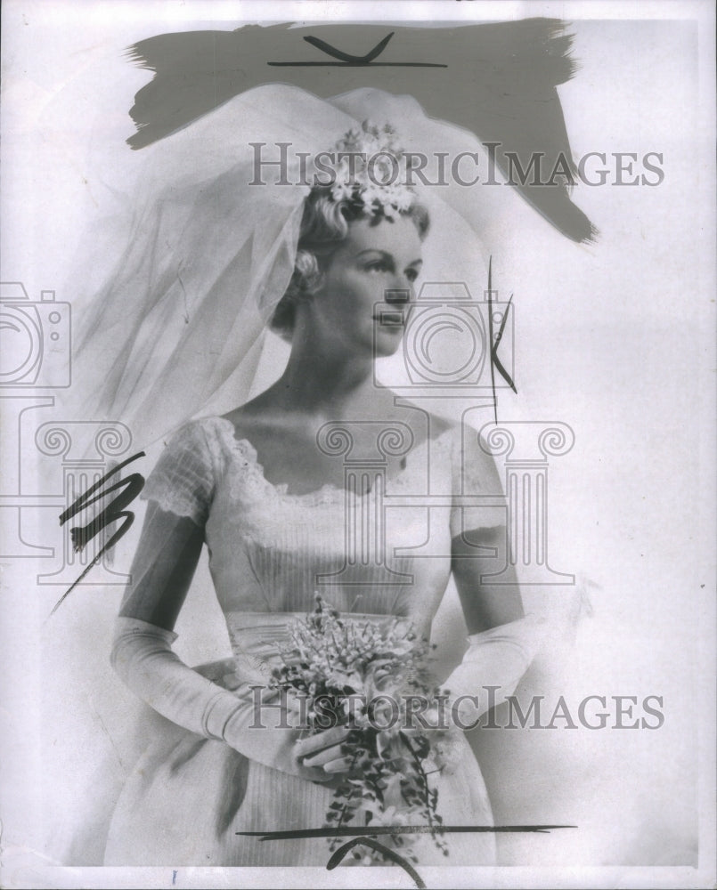 1963 Bride of James Alexander Morton III of-Historic Images