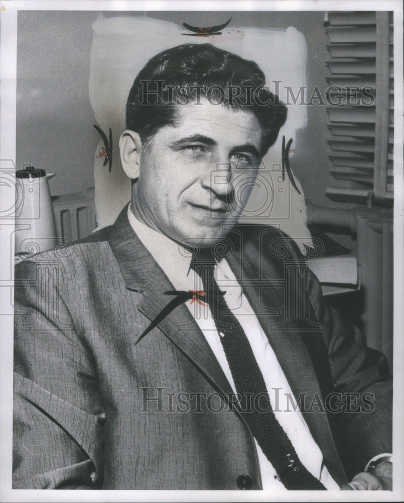 1960 Joseph Gurka President Northfield Manu - Historic Images