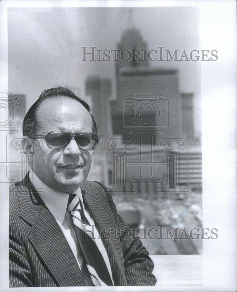 1976 Detroit Postmaster William H. Schwartz - Historic Images