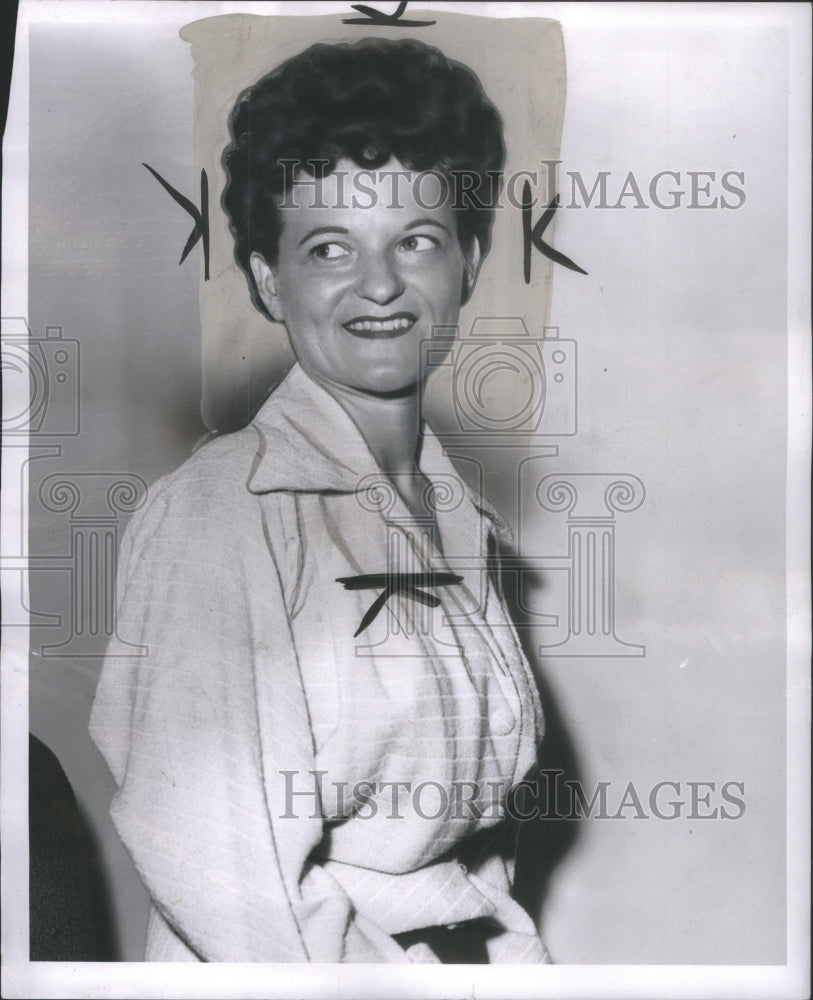 1951 Press Photo William Cody Wife Probate Judge.- RSA13725 - Historic Images